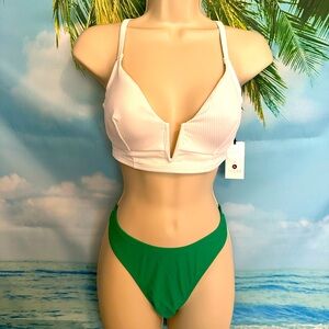 Shade & Shore bikini, Top-size 34D bottoms Large